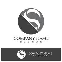 Business corporate S letter logo vector