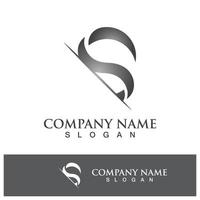 Business corporate S letter logo vector