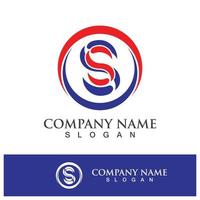 Business corporate S letter logo vector