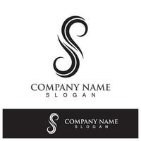 Business corporate S letter logo vector