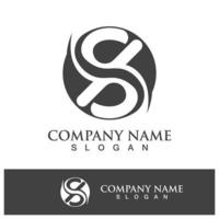 Business corporate S letter logo vector