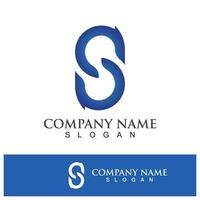 Business corporate S letter logo vector