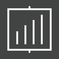 Growing Knowledge Line Inverted Icon vector