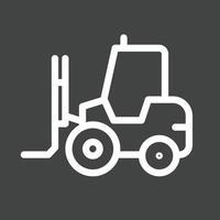 Loader Line Inverted Icon vector