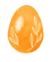 colorida acuarela de pascua pintada png