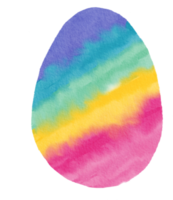 easter egg watercolor painted png