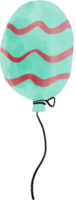 kleurrijk ballon waterverf geschilderd png