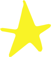 ilustração de design vetorial estrela isolada no fundo branco png