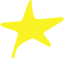 ilustração de design vetorial estrela isolada no fundo branco png