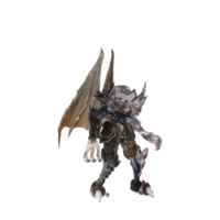 Monstercharakter-Angriffspose png