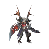 pose básica de personagem monstro png