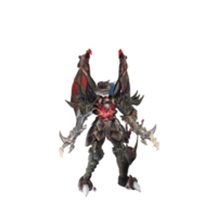 pose básica de personagem monstro png