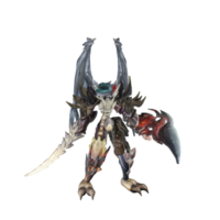 Monster character idle pose png