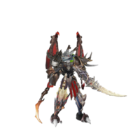 pose básica de personagem monstro png