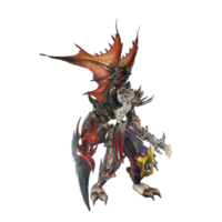 Monster character idle png