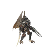 personagem monstro ocioso png