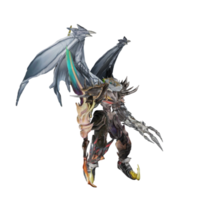 Monstercharakter-Angriffspose png