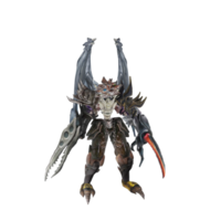 Monster character idle pose png