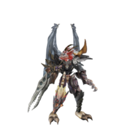 Monster character idle pose png