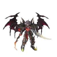 pose de base du personnage de monstre png