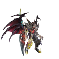 Monstercharakter-Angriffspose png