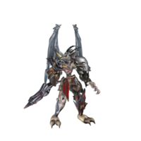 pose básica de personagem monstro png