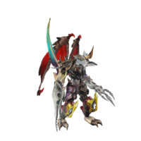 pose d'attaque de personnage de monstre png