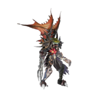 Monstercharakter-Angriffspose png