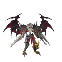 Monster character idle pose png