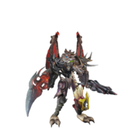 Verteidigungshaltung des Monstercharakters png