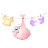 Baby Bär Babyparty png