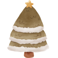Christmas Tree watercolor png