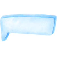 Watercolor Speech bubble png