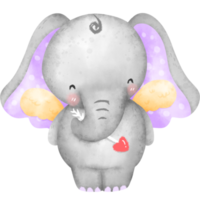 olifant Cupido hoek png