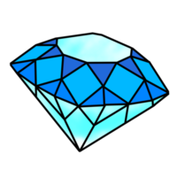 il blu diamante png