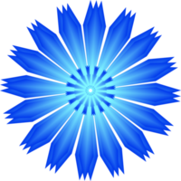 elemento de design gráfico elegante de cor azul pétala de flor para ilustração de panfleto de papel de parede de fundo decorativo