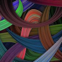 Abstract colorful gradient stripe lines background photo