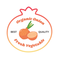 Onion Vegetable Sticker Illustration png