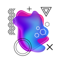 amoebe grafisch ontwerp element voor uw ontwerp projecten png