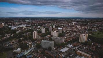 aerial view of Bristol, United Kingdom photo