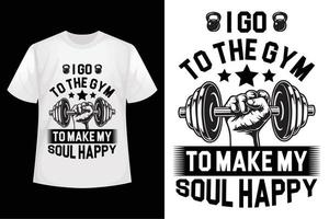 Workout because zombies will eat the slow ones first - GYM t-shirt design template vector