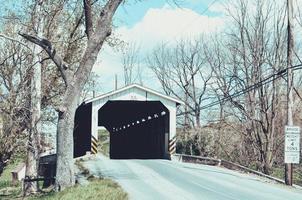 Covered One Lane Bridge photo