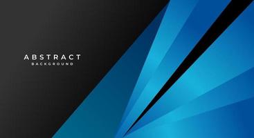 Abstract futuristic gradient blue banner background vector