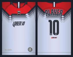 Soccer jersey design for sublimation, sport t shirt design vector