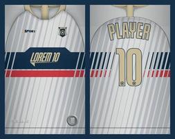 diseño de camisetas de fútbol para sublimación, diseño de camisetas deportivas vector