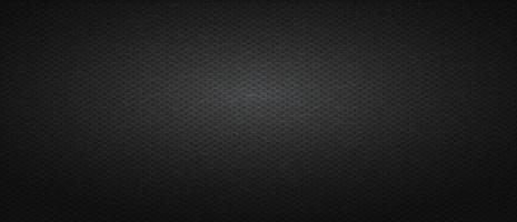 Futuristic black background round holes. Modern abstract template geometric backdrop decorated round hole dark textured banner carbon grid vector monochrome.