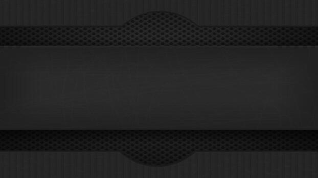 Abstract black frame with dots and lines. Modern design for advertisement or business card vector illustration.