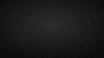 Black metal texture with dots pattern. Perforated background with repeated design vector illustration.