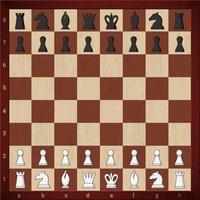 Vector Chess Board And Figures Royalty-Free Stock Image - Storyblocks