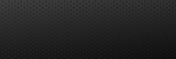 Surface from metal rhombuses dark background. Monochrome geometric square running in rows vector tilt in futuristic style